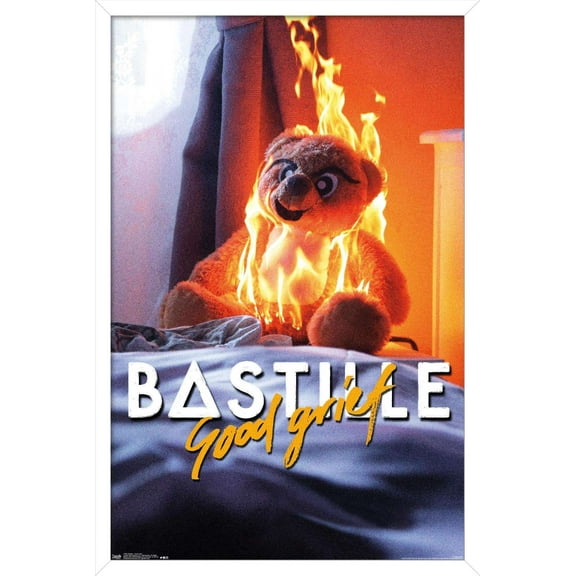 Bastille - Good Grief Wall Poster, 14.725" x 22.375", Framed