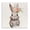 Floral Crowned Bunny Portrait, variant on Stupell Industries Cottage Sweet Floral Crowned Bunny Canvas Art, 17 x 17, by Lazar Studio