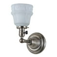 thumbnail image 4 of Meyda Tiffany 187024 Revival 10" Tall Wall Sconce - Nickel, 4 of 5