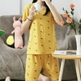 thumbnail image 6 of IROINNID Womens Two Piece Pajamas, Short Sleeve and Shorts Set Lounge and Lightweight Pajama Sets for Women, 6 of 6