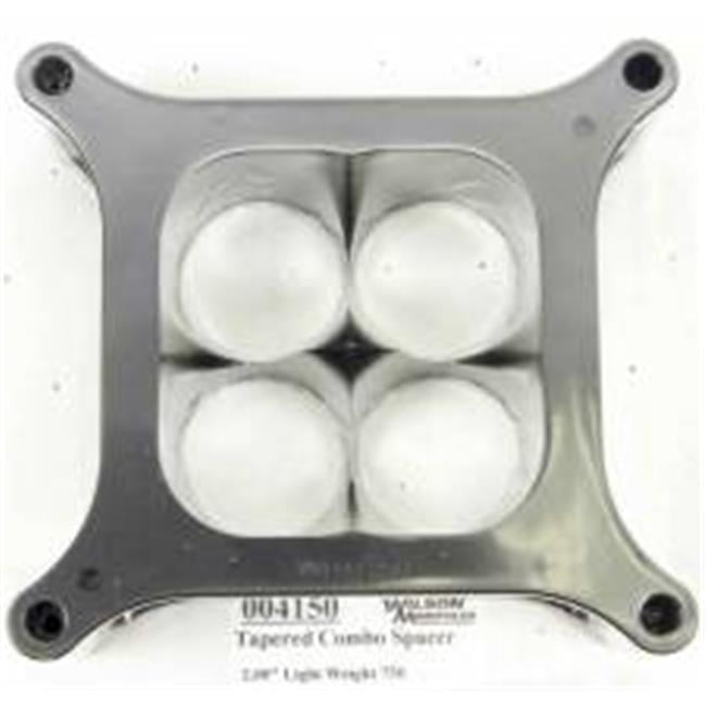 Wilson Manifolds WLS004150 2 in. 4 Hole Tapered Carburetor Spacer