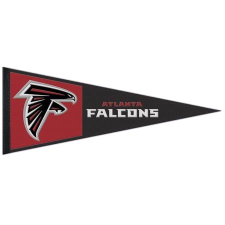 WinCraft Atlanta Falcons 13 x 32 Wool Primary Logo Pennant
