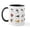 White/Black Inside, variant on CafePress - Flies Mug - 11 oz Ceramic Mug - Novelty Coffee Tea Cup