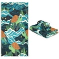 thumbnail image 7 of Ocean Turtle Bath Towels Absorbent Bath Towels Set Soft Towel Set for Home Hotel Decor Gym Swim, 3 Piece Wash cloth, 7 of 7
