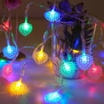 thumbnail image 5 of Vikakiooze led pearlescent love light string valentine's day confession INS proposal atmosphere decoration lanterns wedding matching holiday lights color, 5 of 5