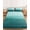 Teal Green, variant on Twin Sze Fitted Sheet Set - Turquoise Ombre 2 Piece Bedding Sets 16" Deep Pocket Fitted Sheet with 1 Pillowcase, Modern Abstract Art Ocean Oil Painting Brushed Microfiber Hotel Luxury Bed Sheets