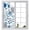 Blue, variant on Abstract Circles Window Privacy Film, Modern Minimalist Purple Black Cobalt Spots Dots Frosted Glass Window Clings Static Cling UV Heat Blocking Reusable Door Sticker for Bathroom 19.6 x 39.3 Inch