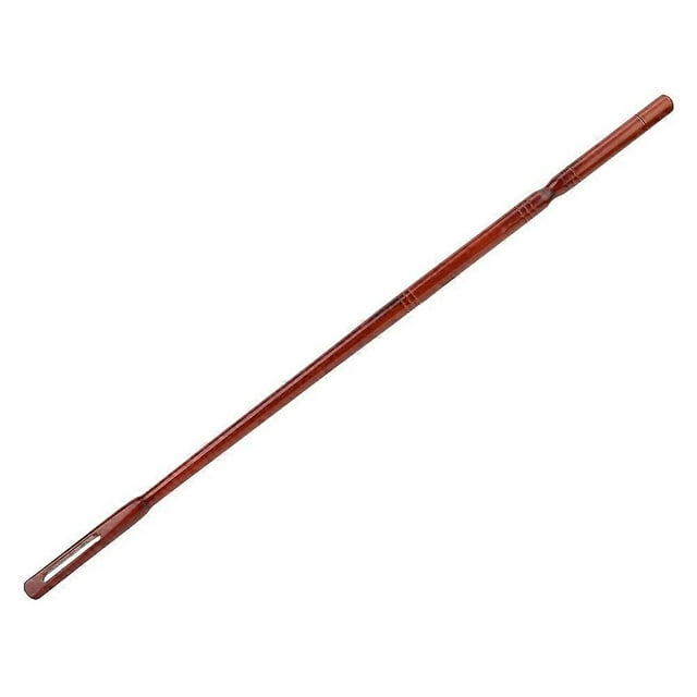 Maple Wood Flute Cleaning Rod Succinite Color Flute Maintenance Accessory 36.2 x 0.96cm