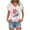 D-Pink, variant on ZQUUVOU Womens 2025 T-Shirts Casual Printed Floral Short Sleeved V-Neck Tops(D-Pink,3XL)