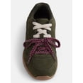 thumbnail image 5 of No Boundaries Women's Faux Suede Double Lace Sneakers, 5 of 5