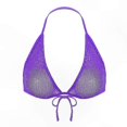 thumbnail image 1 of Rhinestone Embellished Sheer Bralette with Halter Neck and Backless Design for Women, 1 of 5