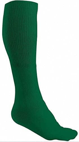 New Russell Athletic Single Pair Team All Sports Soccer Socks Dark Green S & M 
