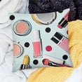 thumbnail image 2 of BANET Bed or Sofa Pillows Case, Makeup Perfumes Series Pillow Cases Modern Design Patterns for Couch/Bed/Sofa 20x20in, 2 of 5