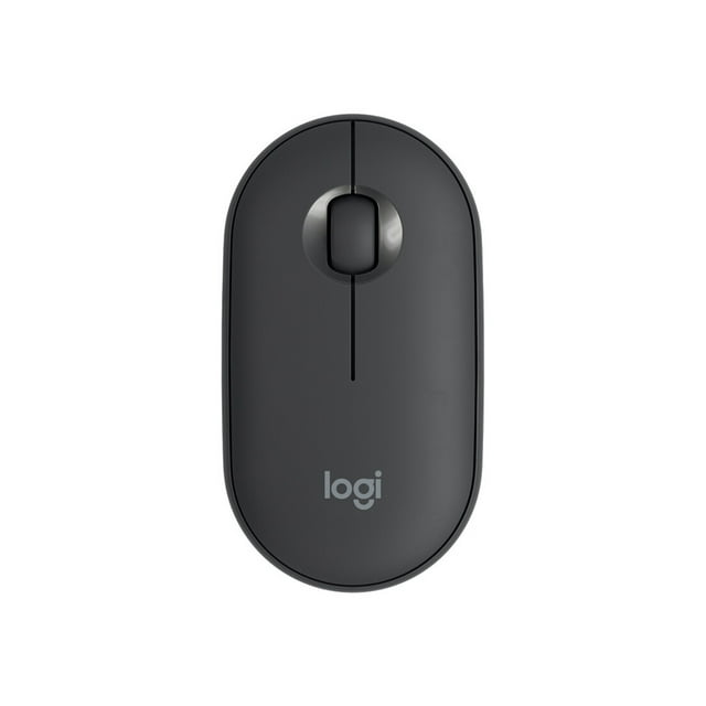 for Logitech Wireless Mouse Mini Optical Tracking 2.4GHz 1000DPI Portable Bluetooth-compatible Mice for PC - Black