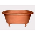 thumbnail image 5 of Barclay Picasso COTDRN31-AC-AC 32 Inch Copper Double Roll Top Bathtub, 5 of 5
