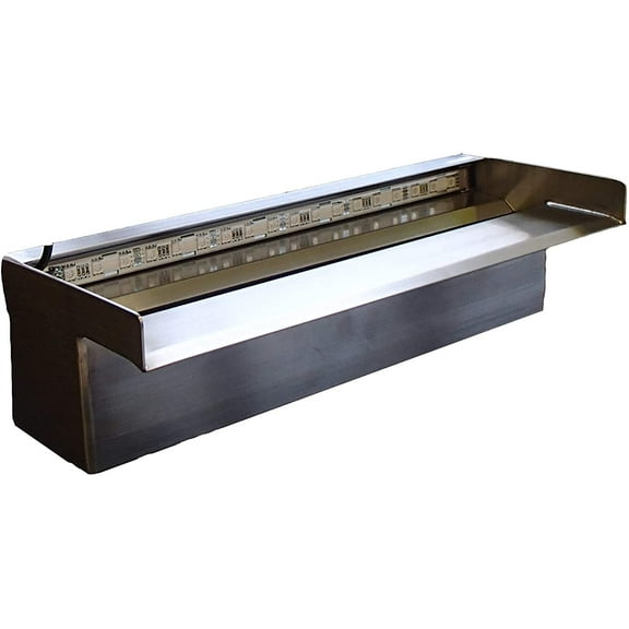 Anjon Manufacturing 24" Stainless Steel NiteFalls Spillway - SSF24