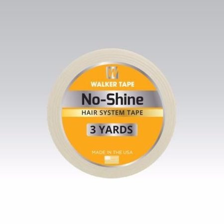 New Walker No Shine Tape 1" X 3 Yard Roll Lace Wig Hair