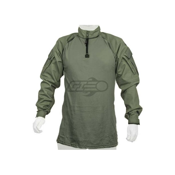 Veronderstelling geeuwen Dreigend LBX Camouflage Combat Shirt ( Ranger Green / Large ) - Walmart.com