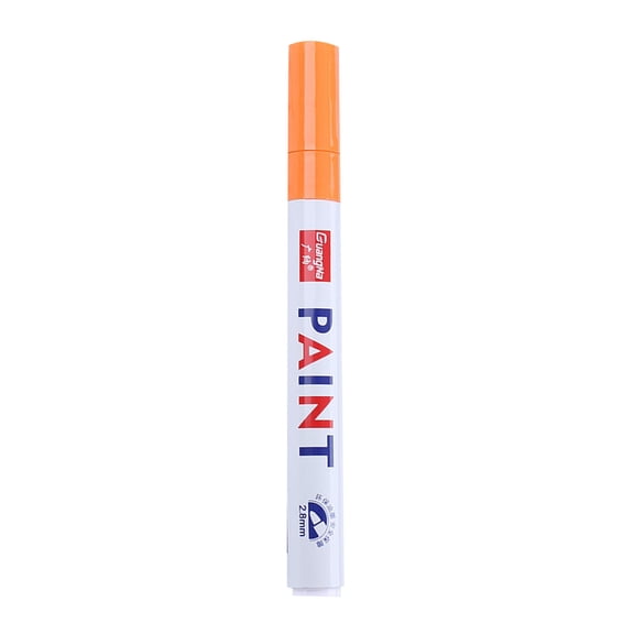 Permanent Liquid Paint Marker Pen - 12 Color Oily Markers for Art and Craft