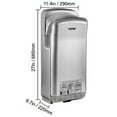 thumbnail image 2 of Hand Dryer Machinery Automatic High-speed Jet Double-sided Secure Robust Material Blade For Washroom Multicolor All Season ,High-Speed Drying, 2 of 7