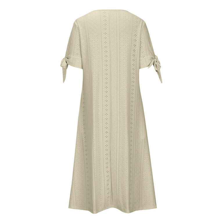 short burgundy plus size dress Brunch Date Balloon Sleeve Midi Dress in Light Yellow Large