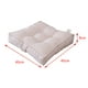 thumbnail image 3 of Cojín grueso para silla, almohadillas para asiento, cojín para asiento de color sólido, almohada cálida y acogedora para sofá de oficina, decoración blanco Macarena cojines de asiento, 3 of 8