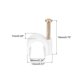 thumbnail image 2 of Redondo Cable Clips, 8mm 80uds PVC Cables Gestión con Carbono Acero Clavo para Hogar Alambre Cables, Blanco, 2 of 5