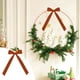 thumbnail image 3 of LADIGASU 12Pc Terciopelo Decoración de Árbol de Navidad Lazo Corona 12 X Pajarita, 3 of 4