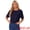 Navy Blue, variant on DARING DIVA Women's Costume Sequin Clubwear Blouses T-Shirts M Red