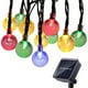 thumbnail image 2 of Lámpara Bolas de cristal Luz solar 20/30 LED 7 / 5m Luces de cadena Luces impermeables para exteriores Ndcxsfigh Para estrenar, 2 of 8