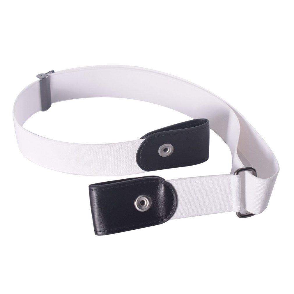 Elastic Belt No Buckle Stretch Belt 
