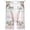 Ivory, variant on Easter Sheer Curtains 96 Inch Length 2 Panels Set Window Treatments, Spring Farmhouse Watercolor Bunny Flower Wood Grain Rod Pocket Semi Curtains for Living Room/Bedroom/Kitchen Décor, 104"W x 96"L