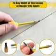 thumbnail image 7 of Grout Removal Tool 2 in 1 (Carbide Alloy ), Grout Remover, Caulking Removal Tool, Grout Cleaning Tool, Scraper, 7 of 7