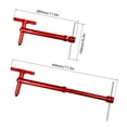 thumbnail image 2 of Bike Tail Hook Alignment Corrector Bicycle Derailleur Hanger Alignment Tool, 2 of 8