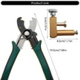 thumbnail image 5 of Stainless Steel Wire Strippers for Professional Electricians & DIYer Enthusiasts, 5 of 9