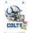 thumbnail image 1 of NFL Indianapolis Colts - Drip Helmet 20 Wall Poster, 22.375" x 34", 1 of 4