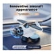 thumbnail image 2 of Car Dashboard Decor, Solar Airplane, Solar Powered Aircraft for Tabletop Office, 2 of 5