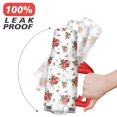 thumbnail image 6 of 40oz Pioneer Colorful Floral Stainless Steel Flip Straw Tumbler with Lid and Straw Spill Proof Travel Cup Double Wall Vacuum Insulated Coffee Mug with Handle Red, 6 of 7