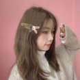 thumbnail image 4 of Soft Bunny Headband Bowknots Plush Rabbit Hair Hoop for Washing Face Fluffy Cartoon Hair Scrunchies Cartoon Costume Other, 4 of 4