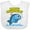 AA-White, variant on Inktastic Daddy's Fishing Buddy (blue) Boys or Girls Baby Bib