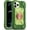 Avocado, variant on Compatible with iPhone 12/12 Pro Case 6.1 Inch with 360 Degree Rotate Ring Stand, Military Grade Drop Protection Heavy Duty Case 3 in 1 Protective Cover for iPhone 12/12 Pro. (Avocado)