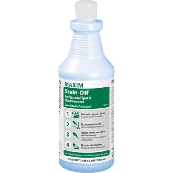 Midlab MLB09020012 32 fl oz Stain-Off Professional Spot & Stain Remover - Ready-to-Use Liquid