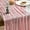 Blush Pink, variant on Sm:)e Boho Beige Gauze Cheesecloth Table Runner 35x120 Inch, Multi-Purpose Decor for Kitchen Dining Wedding Holiday Party