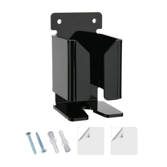 Soporte de pared para afeitadora eléctrica, colgador de afeitadora, utilidad para hombres, estante ligero y duradero, soporte acrílico para afeitadora Negro Sunnimix soporte de afeitado