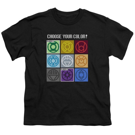 DC Comics Men's  Choose Your Color T-shirt Black