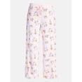 thumbnail image 6 of Women's Halloween Fall Hacci Knit Sleep Pants, Mid Rise Lounge Pants with Drawstring Elastic Waist and Pockets, Soft Casual Pajama Trousers with Seasonal Print, Sizes XS-3X, 6 of 6