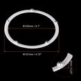 thumbnail image 2 of Soporte Giratorio Anular de 4,8 Pulgadas con Acero Bolas Rodamientos Lazy Susan para Cocina Esquina Gabinetes Blanco Paquete de 4 Unique Bargains, 2 of 5