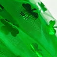thumbnail image 5 of Bibifish Womens Tutu Skirts St Patricks Day Green Printed Mesh Tulle Skirt Elastic Waist Flowy Puffy Party Performance Mini Skirts, 5 of 5