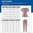 thumbnail image 7 of Women Scrubs Set, Zipper Collar Clothes Medical Uniforms Nurse Workwear Nurse Waiter Role, 7 of 7