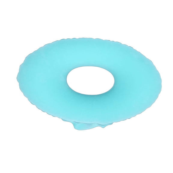 Donut Pillow, 2 Pack Inflatable Seat Cushion for Tailbone Pain Relief, Office Chair & Travel, Blue